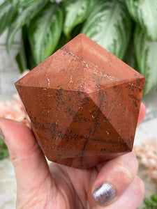 Contempo Crystals - Red-Jasper-Icosahedron-Stone - Image 5