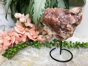 Contempo Crystals - Red pink amethyst geode display - Image 4