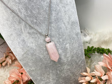 Load image into Gallery: Contempo Crystals - Rose-Quartz-Vial-Necklace-for-Sale - Image 7