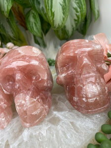 Contempo Crystals - Salmon-Pink-Calcite-Skulls - Image 6