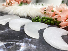 Load image into Gallery: Contempo Crystals - Satin spar selenite for crystal cleansing - Image 7