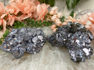 Contempo Crystals - Silver-Galena-Clusters-from-Peru - Image 2