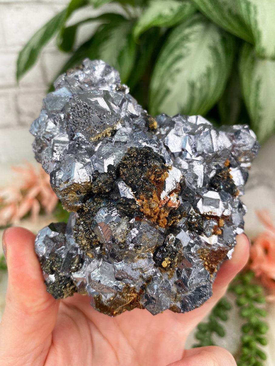 Silver-Galena-with-Orpiment-Ilvaite