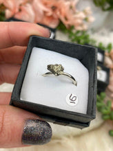 Load image into Gallery: Contempo Crystals - Sterling-Silver-Raw-Pyrite-Crystal-Ring-Size-6 - Image 9