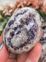 Load image into Gallery: Contempo Crystals - Small-Chevron-Amethyst-Palm-Stone - Image 17
