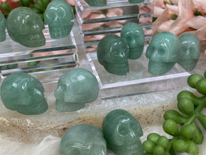 Contempo Crystals - Mini Green Aventurine Skull - Image 5