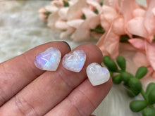 Load image into Gallery: Contempo Crystals - Moonstone Heart Cabochons - Image 5