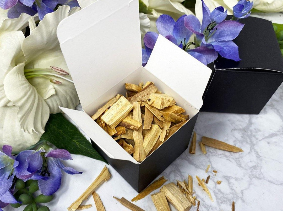 Contempo Crystals - Cute and simple little Palo Santo Wood Chip Set. - Image 1