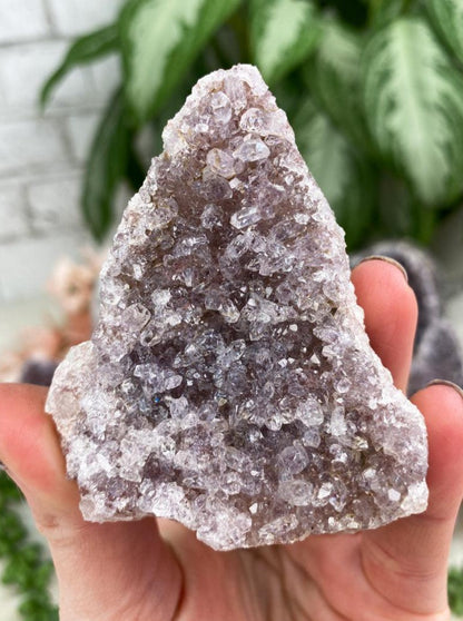 Small-Pink-Amethyst-Triangle-Cluster
