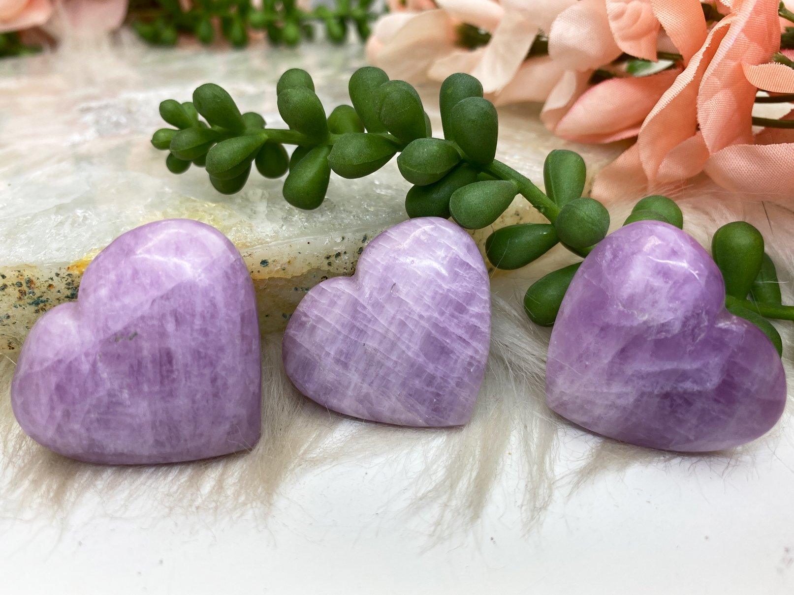 Small-Purple-Kunzite-Crystal-Hearts-from-Afghanistan