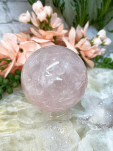 Contempo Crystals - Small-Rose-Quartz-Sphere-Crystal - Image 5