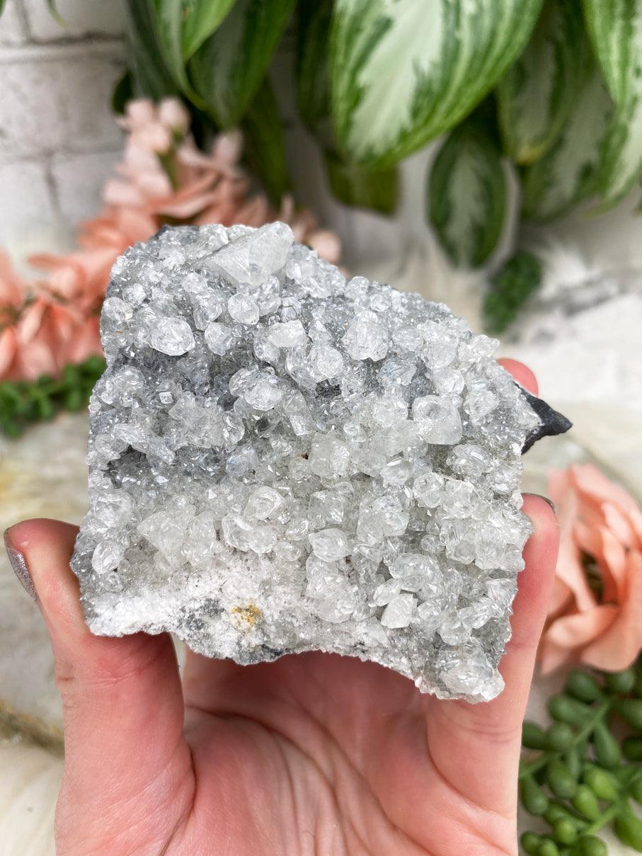 Small White Sparkle Calcite
