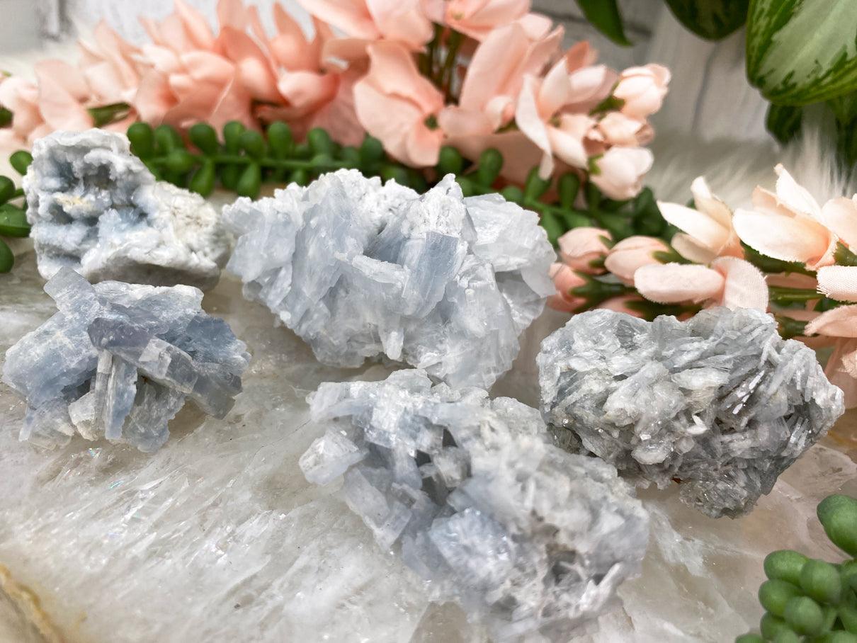 Spanish-Gray-Blue-Barite-Crystals