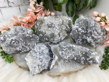 Load image into Gallery: Contempo Crystals - Sparkle Gray Calcite Cluster - Image 6