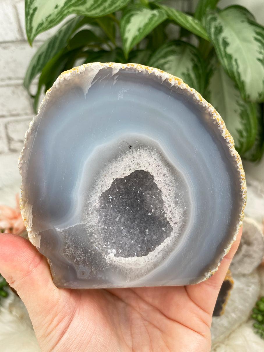 Standing-Gray-Chalcedony-Quartz-Geode