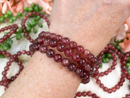    Strawberry-Quartz-Bracelets