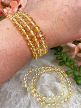 Load image into Gallery: Contempo Crystals - Stretch-Natural-Citrine-BRacelet - Image 2