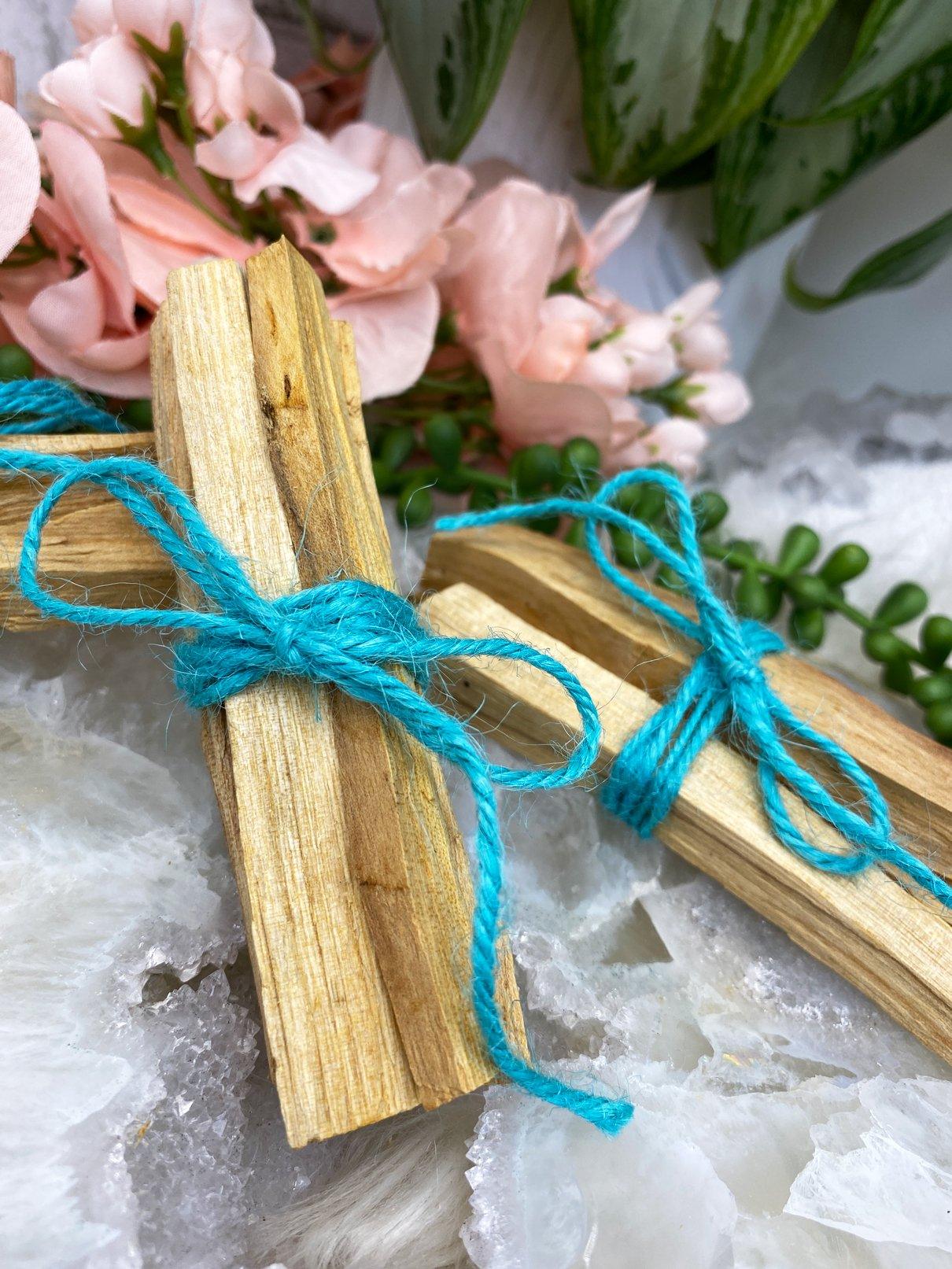 Palo Santo Wood Sticks ~Pack of 10 ~ Ethically sourced I – Crystal