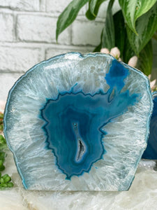 Contempo Crystals - Teal-Agate-Candle-Holder - Image 6