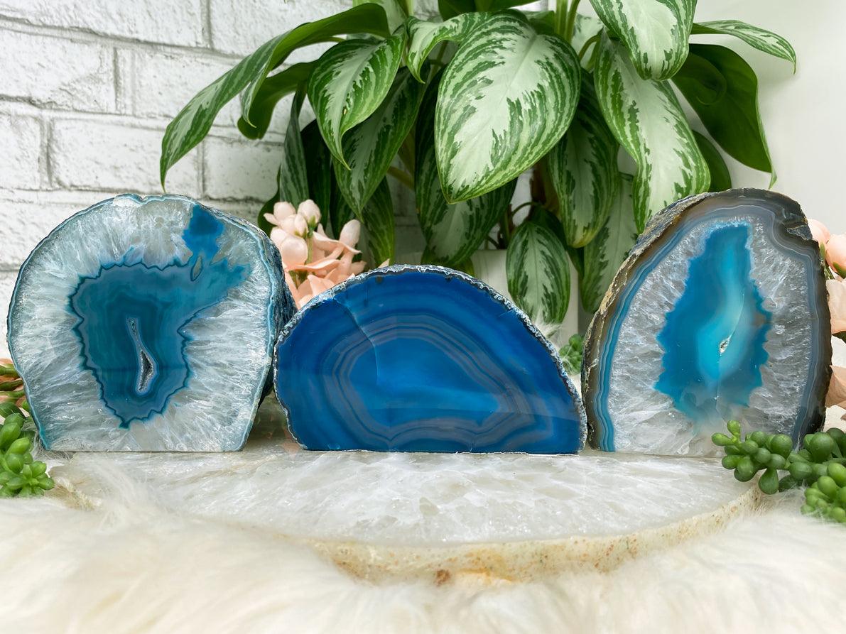 Teal-Agate-Candle-Holders