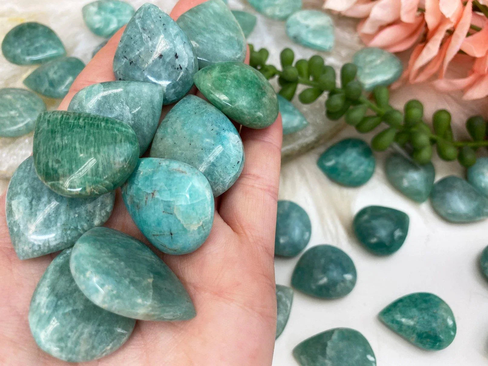 Shop Amazonite Crystal & Learn The Amazonite Meaning – Contempo Crystals