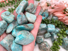 Load image into Gallery: Contempo Crystals - Teal-Blue-Tumbled-Amazonite - Image 5