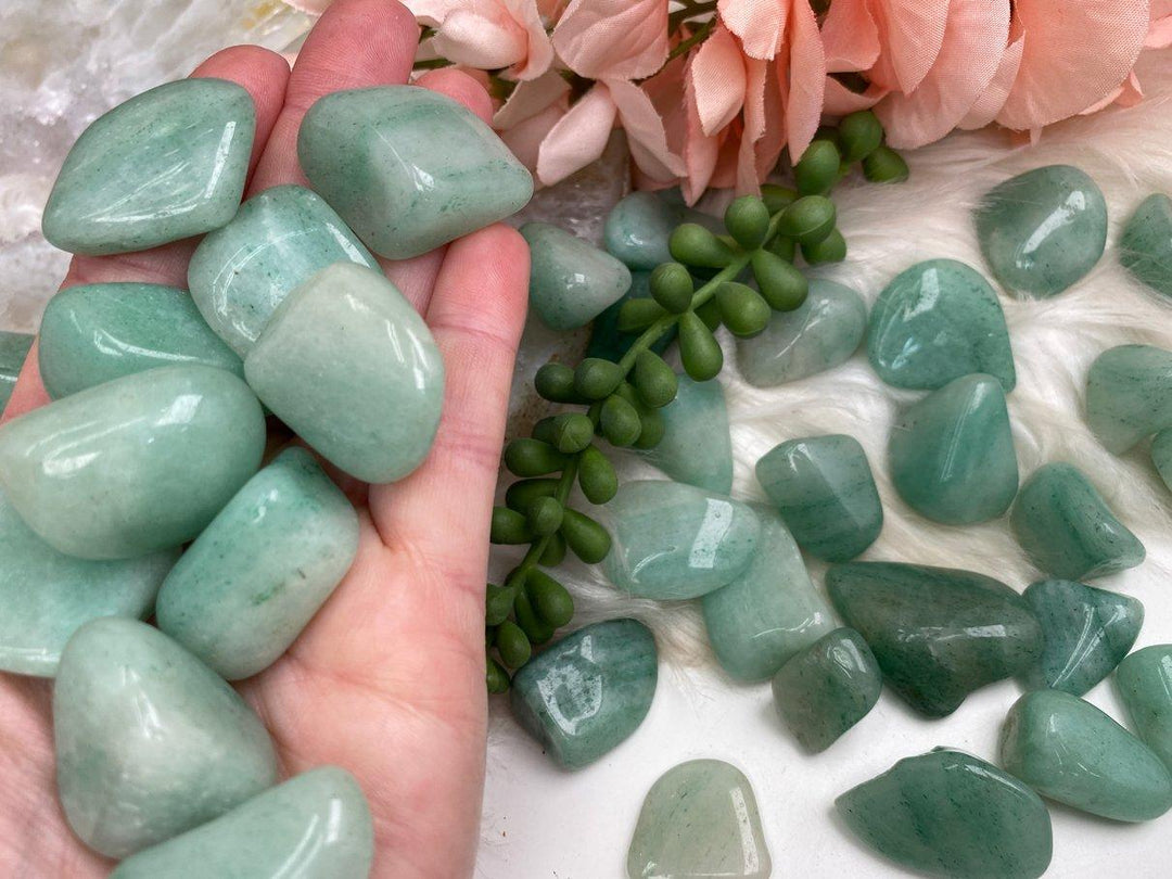 Contempo Crystals - Tumbled Teal-Green-Aventurine-Crystal - Image 1