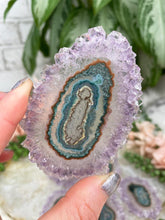 Load image into Gallery: Contempo Crystals - Thin-Amethyst-Stalactite-Slice - Image 8