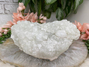 Contempo Crystals - White-Apophyllite-Cluster-Laying-Down - Image 10
