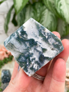 Contempo Crystals - White-Green-Moss-Agate - Image 6
