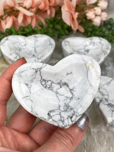 Contempo Crystals - White-Howlite-Heart-Bowl - Image 9