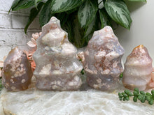 Load image into Gallery: Contempo Crystals - White-Pink-Flower-Agate-Flame-Crystals-from-Madagascar - Image 3