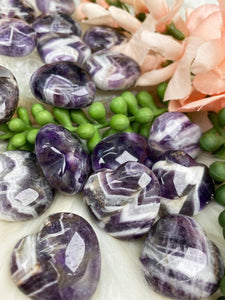 Contempo Crystals - White-Purple-Chevron-Amethyst-Heart - Image 2