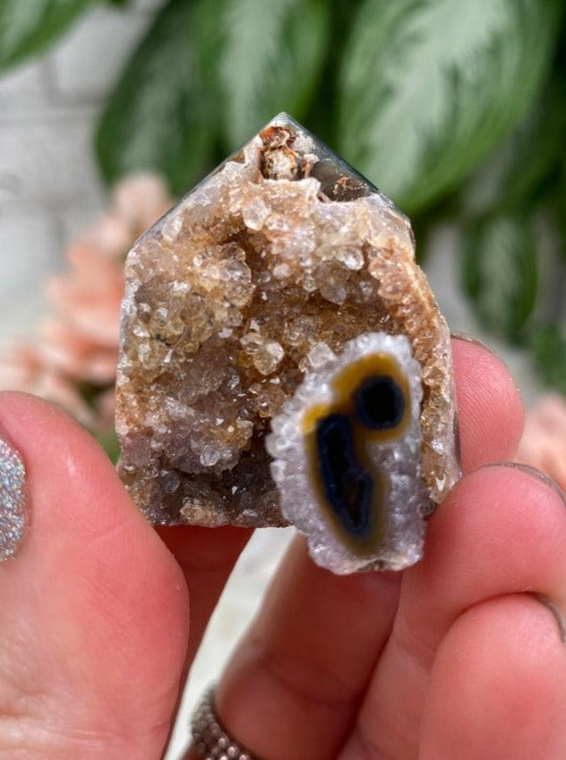 Yellow-Black-Agate-Point