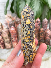 Load image into Gallery: Contempo Crystals - Yellow-Black-Tan-Leopard-Jasper-Point - Image 20