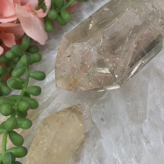 Natural-Citrine-Double-Point-Crystals
