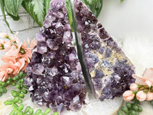 Load image into Gallery: Contempo Crystals - amethyst-cluster-bookends - Image 1