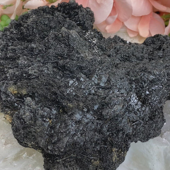 Quartz Black Tourmaline Crystals