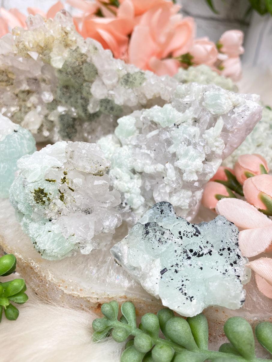 babingtonite-quartz-prehnite