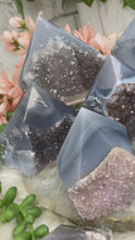 Load image into Gallery: Contempo Crystals - small-chalcedony-amethyst-points - Image 2