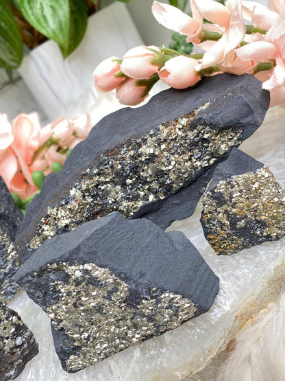 black-basalt-gold-pyrite-for-sale