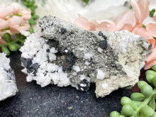 Load image into Gallery: Contempo Crystals - black-ilvaite-white-dolomite-peru - Image 3