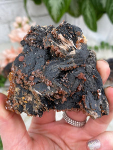 Contempo Crystals - black-manganese-orange-baryte-vanadinite - Image 8