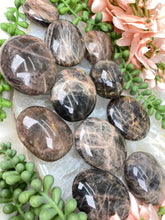 Load image into Gallery: Contempo Crystals - black-moonstone-palm-stones-for-sale - Image 4