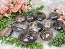Load image into Gallery: Contempo Crystals - black-moonstone-palm-stones - Image 3