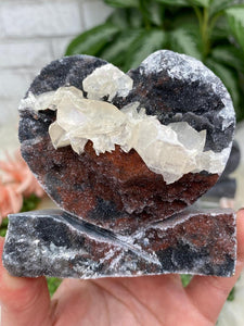 Contempo Crystals - black-red-chalcedony-white-calcite-heart - Image 11