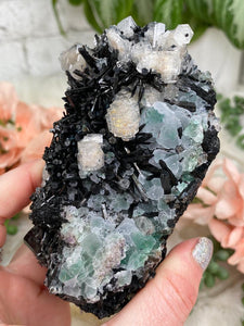 Contempo Crystals - black-schorl-tourmaline-fluorite-beryl-from-namibia - Image 3