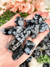 Load image into Gallery: Contempo Crystals - Tumbled Snowflake Obsidian - Image 5