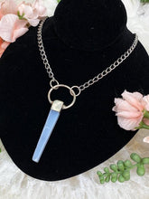 Load image into Gallery: Contempo Crystals - blue-chalcedony-point-necklace - Image 5