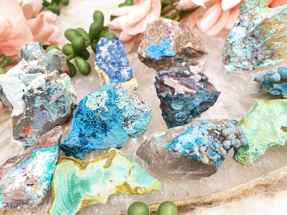 Fancy Blue Rocks Blue Crystals In Rocks